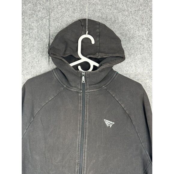 Paper Planes Hoodie Mens M Full Zip Jacket Greatness Is A Process Faded - Picture 2 of 9